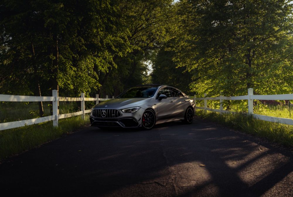 MERCEDES CLA45s AMG - Wynajem na ROK