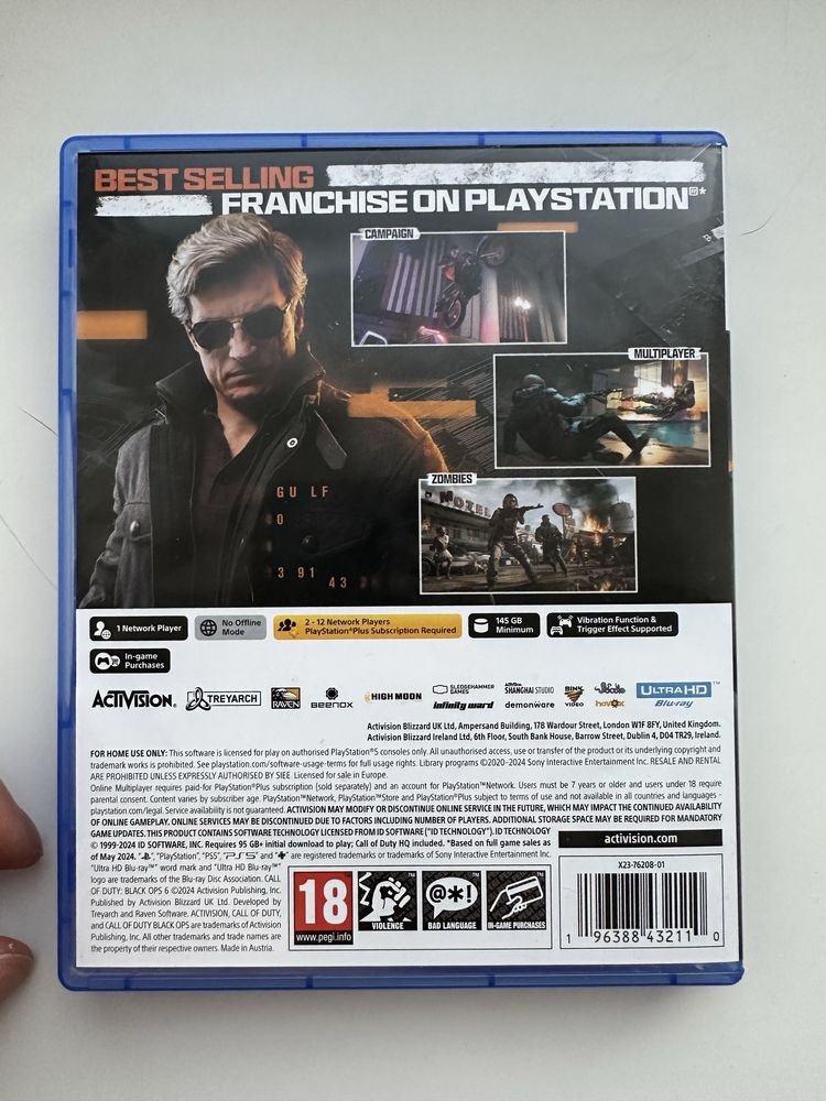 Гра Call of Duty Black OPS 6