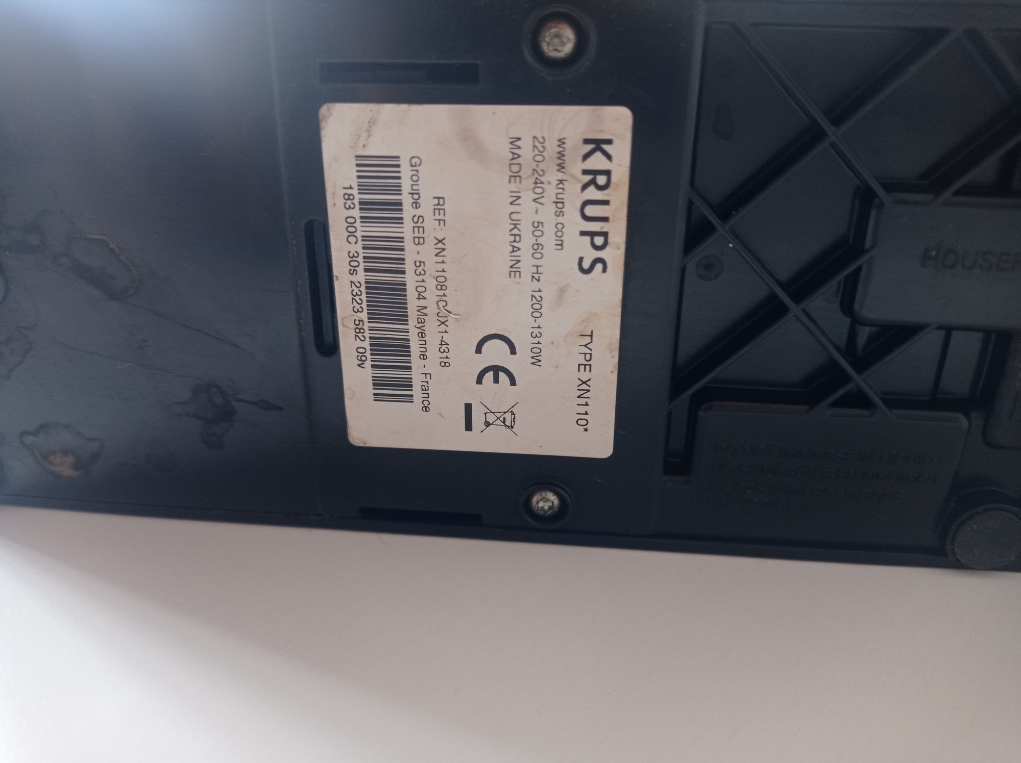 Maquina café Nespresso Krups XN110