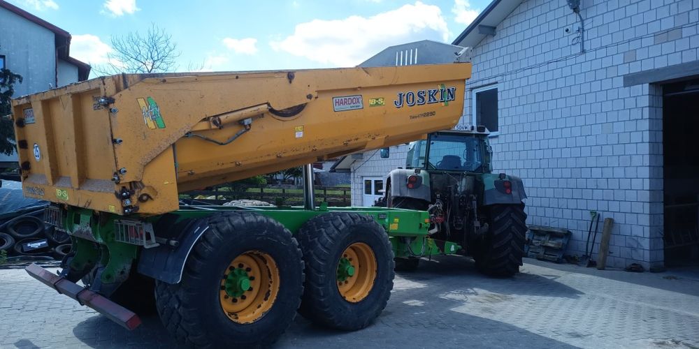 Joskin trans ktp 22 50 skorupa mulda hardox wywrotka krampe beco prona