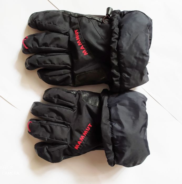 Оригинальные тренинговые горнолыжные перчатки Mammut Gore-Tex, р.XL
