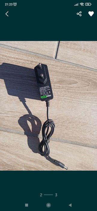 Zasilacz RY-0520 
AC/DC Adapter model: RY-0