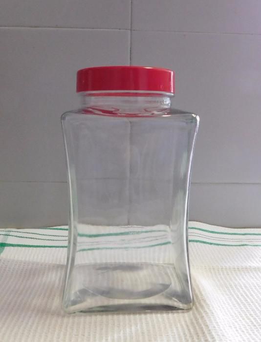 Frascos de vidro de conservação marcas FIDO e PASABAHCE