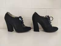 Срочно!!! 36 размер женские сапоги - туфли стильные почти новые