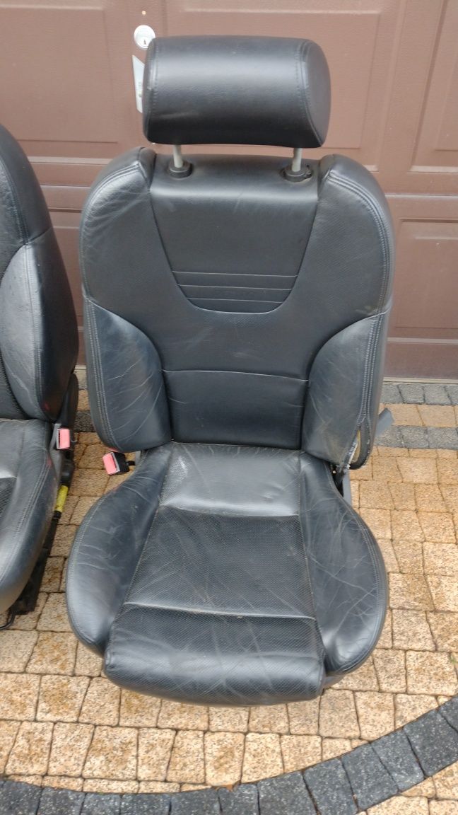 Recaro fotele przód Europa oryginał Mondeo MK3 wysylka skóra tuning