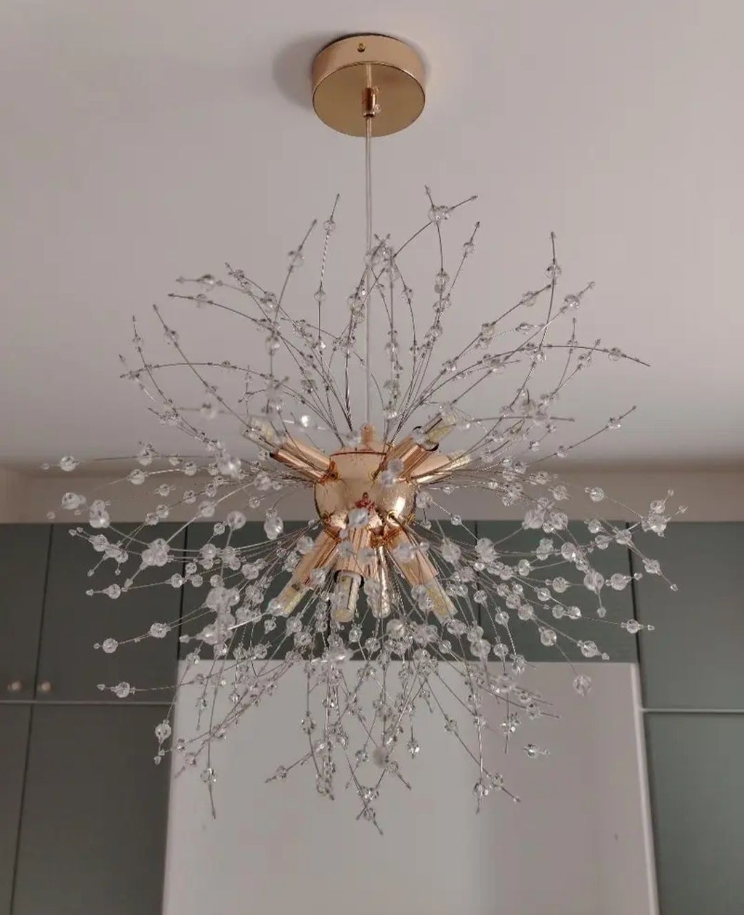 Przepiękna lampa sufitowa, efekt wow