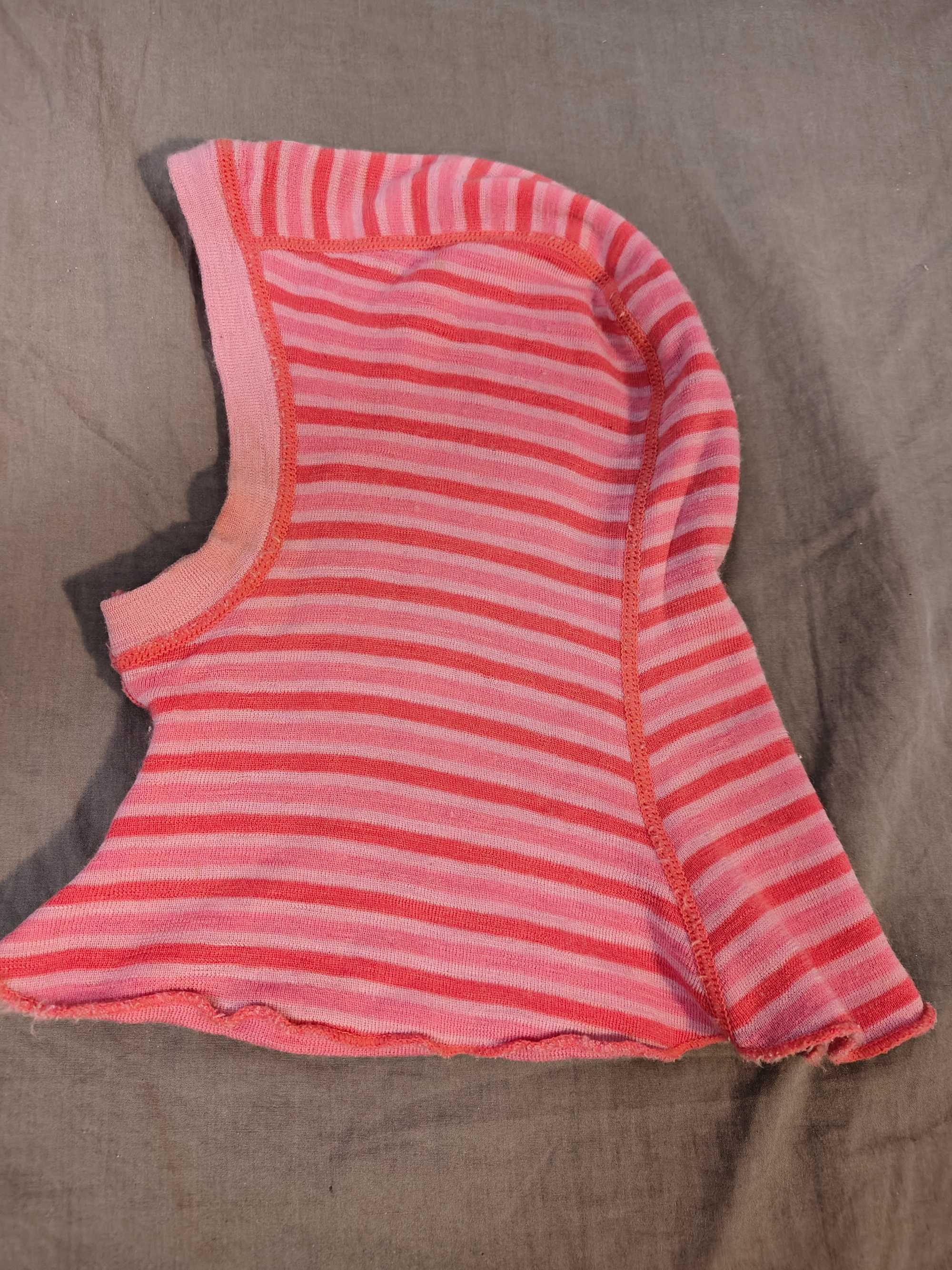 Kominiarka 100% wełna merino Pierre Robert r. 3-4 lata