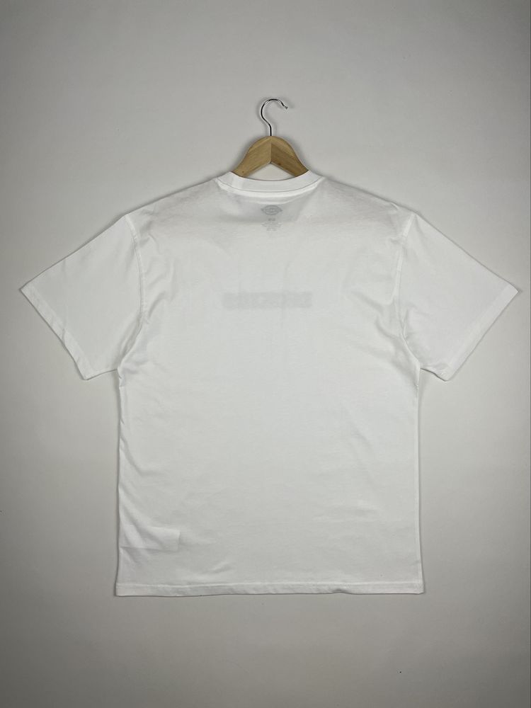 Футболка Dickies Choteau T-Shirt (M) оригінал біла чоловіча на літо