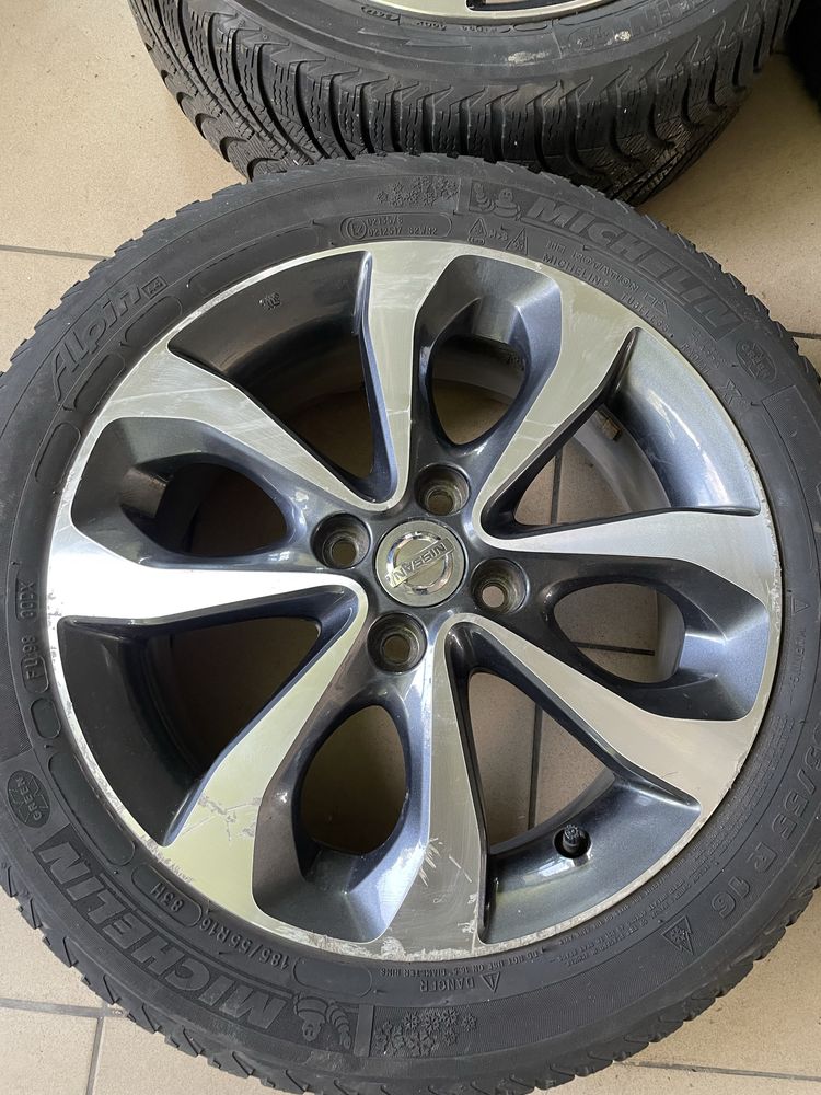 Komplet felg Nissan 6Jx16 ET55 4x100