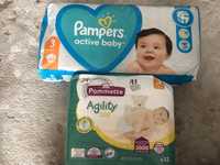 Лот Pampers+Pommette 3 86штук