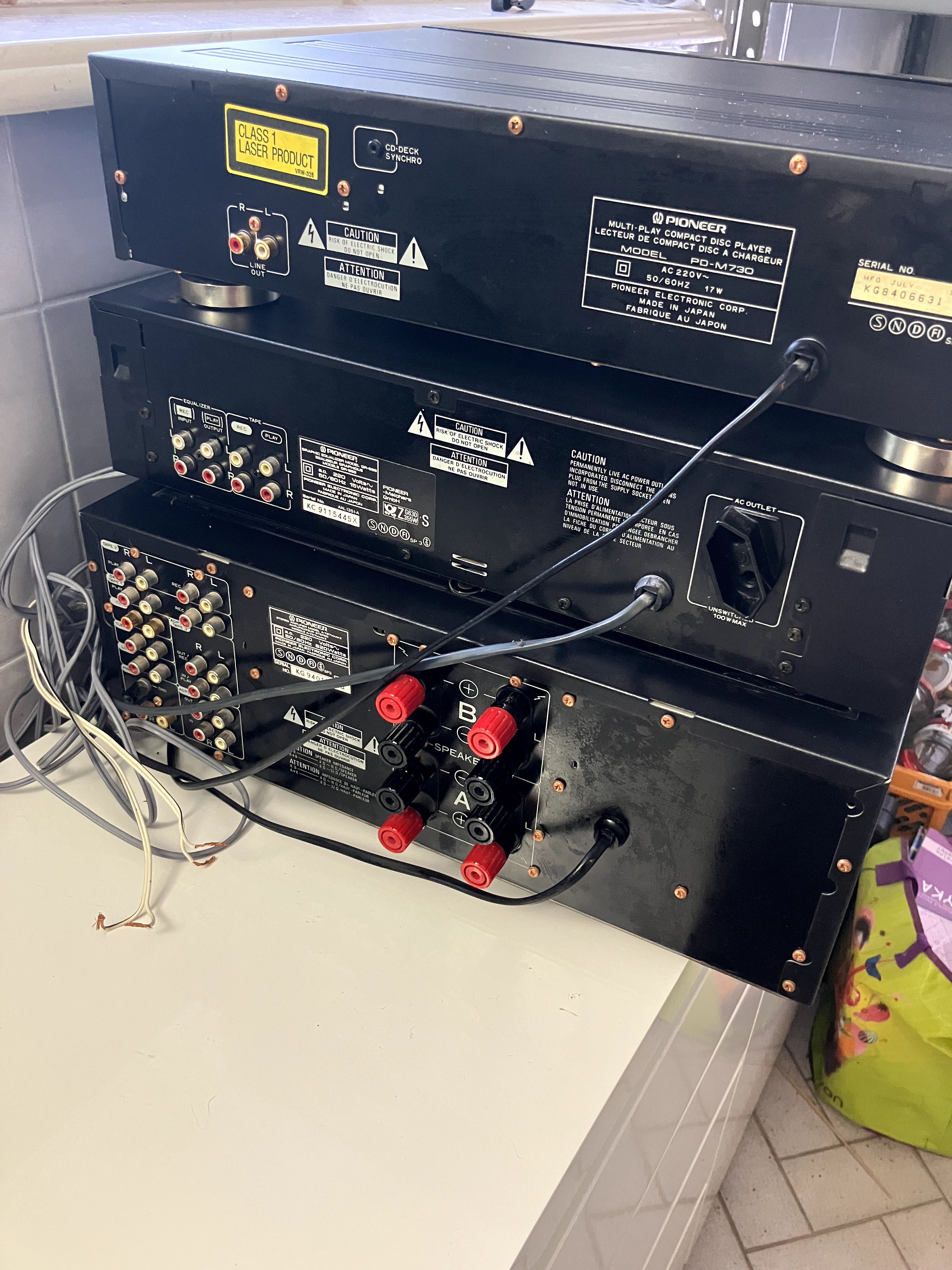 Pioneer A-757 Mark II wzmacniacz