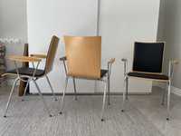 Krzesła Hiller Bauhaus modern vintage 3 szt Manufaktur Hiller