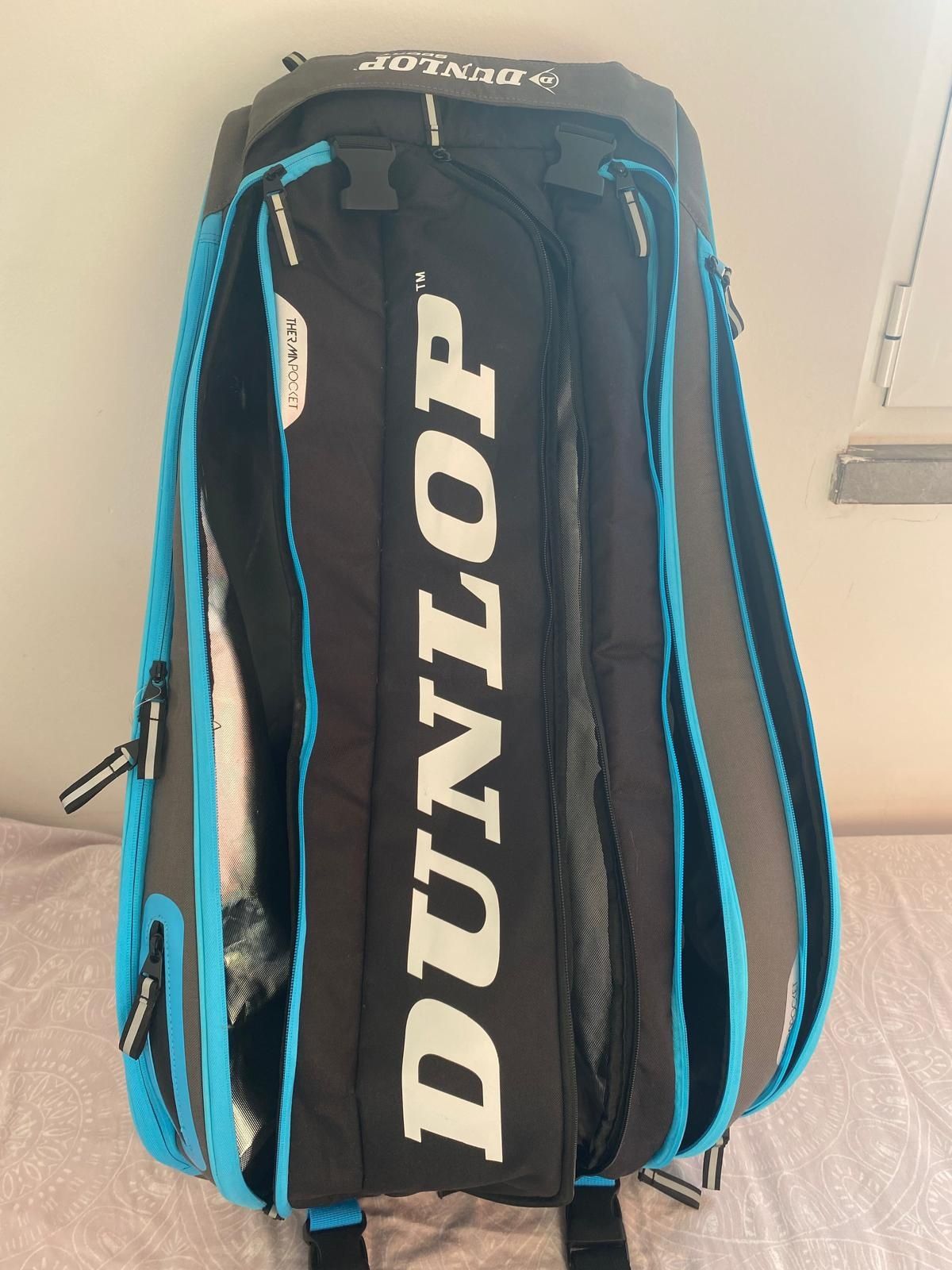 Saco de transporte de raquetes de tennis Dunlop