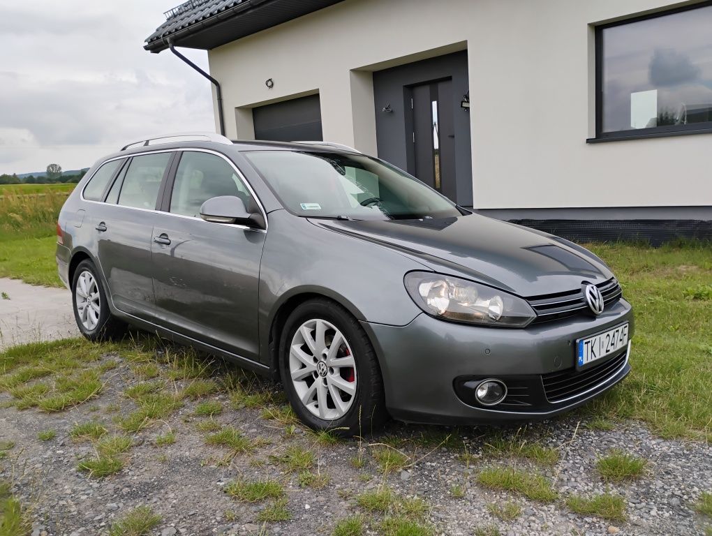 VW Golf VI 1.6 TDI, 105 KM. 2010 .Kombi .