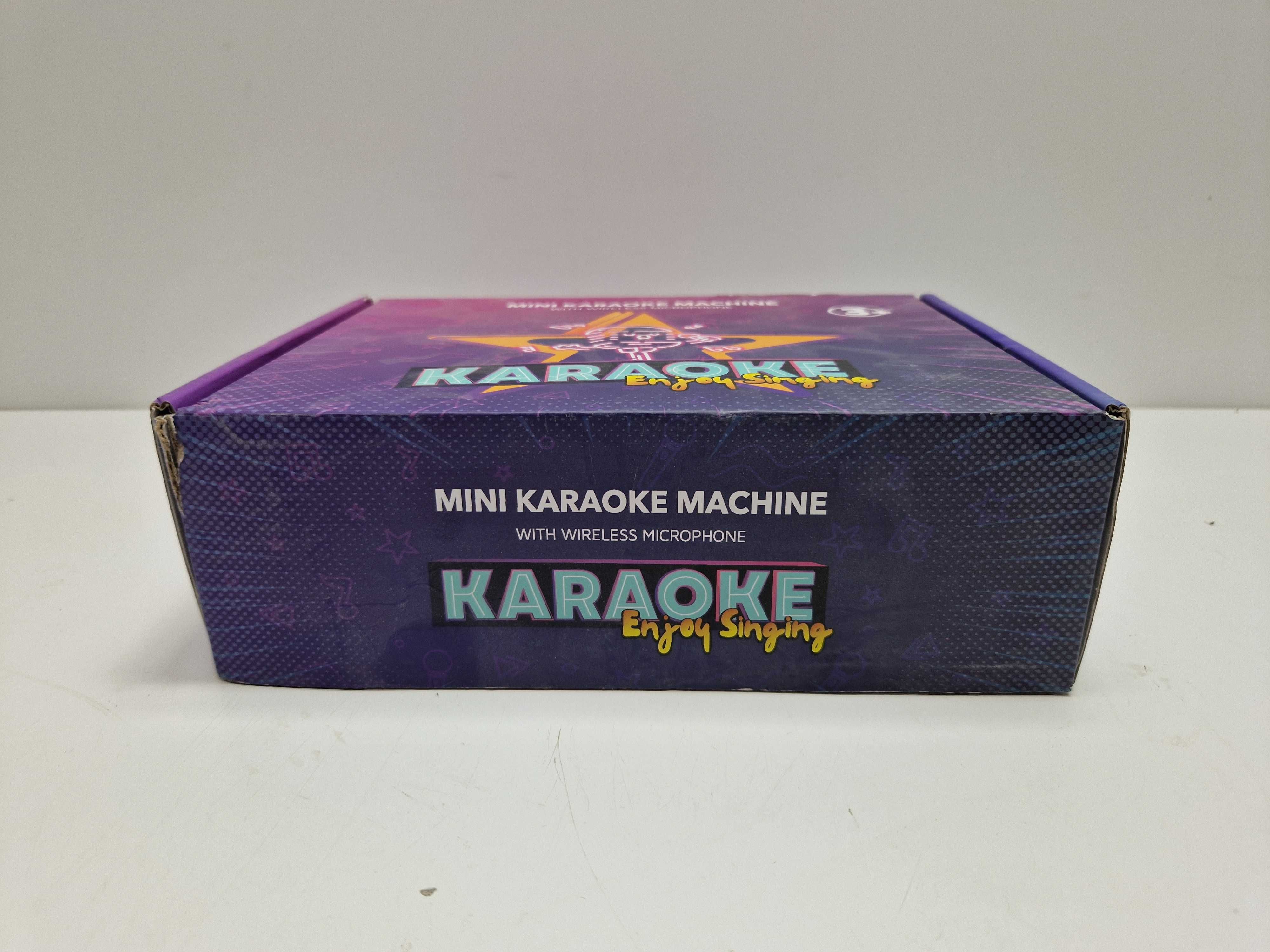 Mini zestaw do karaoke 2szt mikrofony + głośnik bezprzewodowy z bt