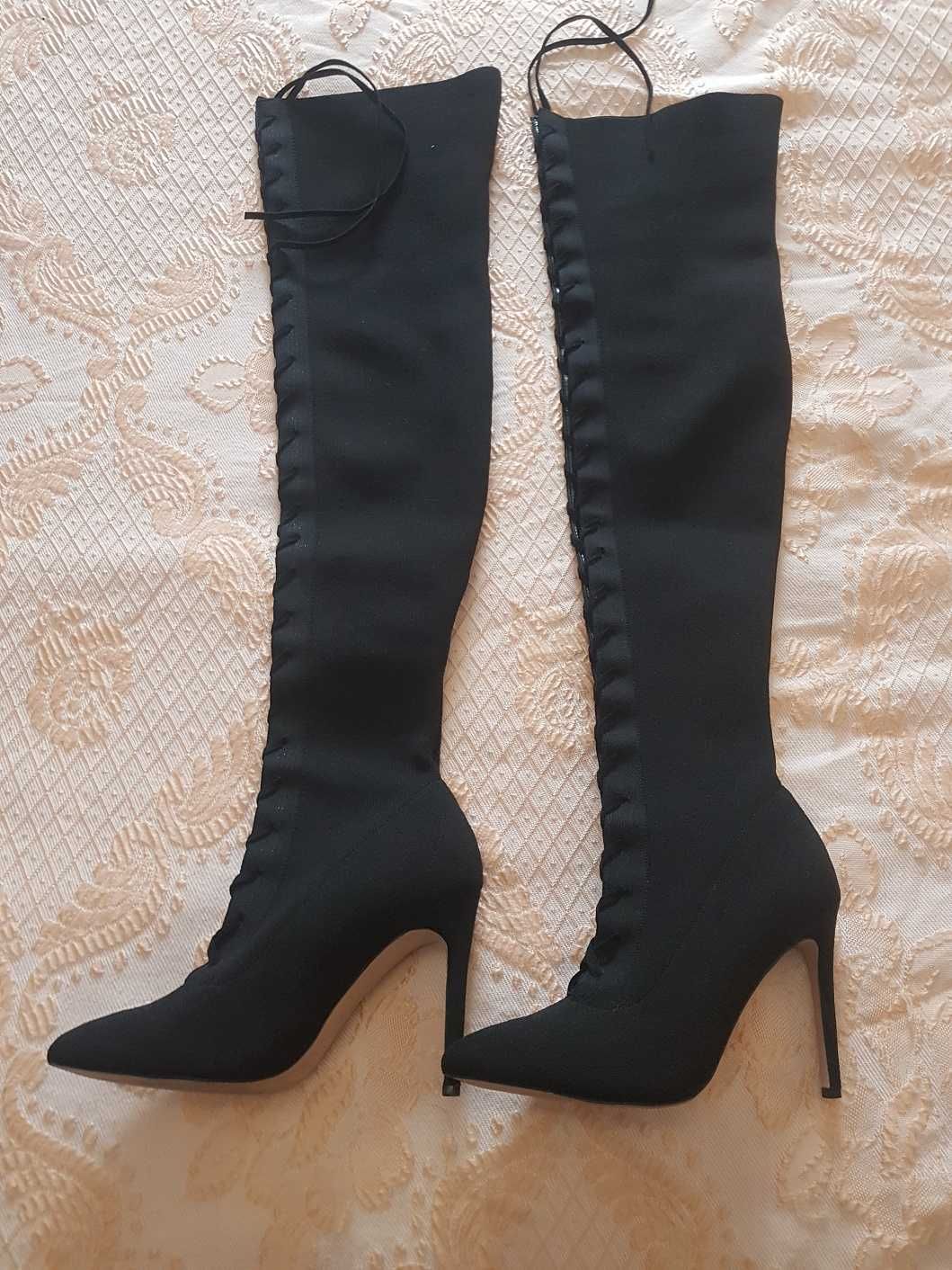 botas pretas altas aldo (oportunidade)