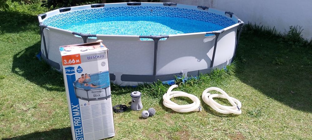 Piscina Bestway steel pro max