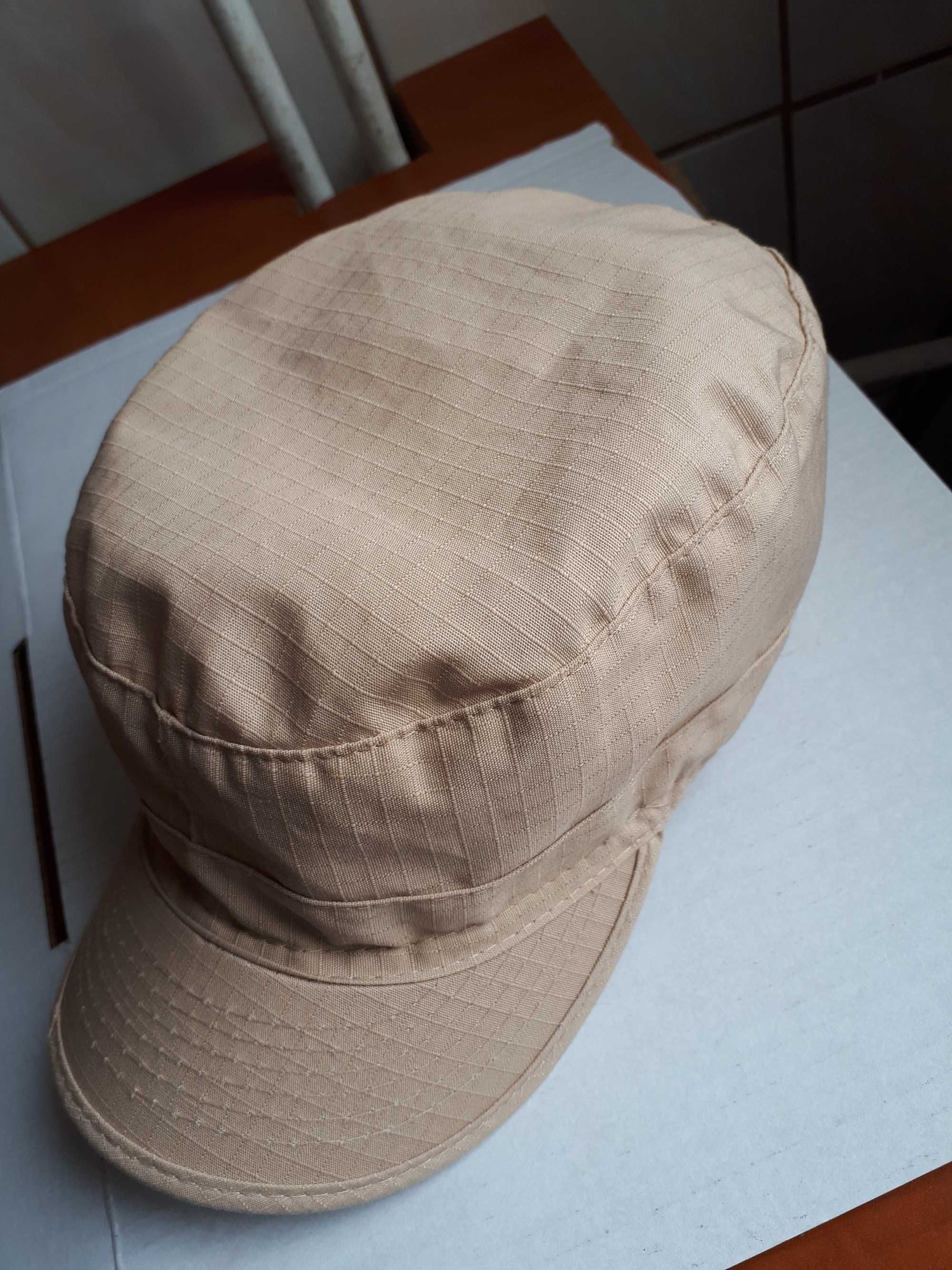 Czapka wojskowa militarna patrolówka BDU Field cap beżowa. r.L
