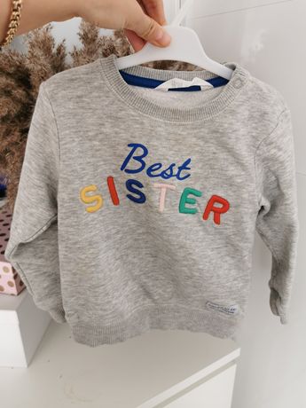 Bluza best sisters h&m 86/92