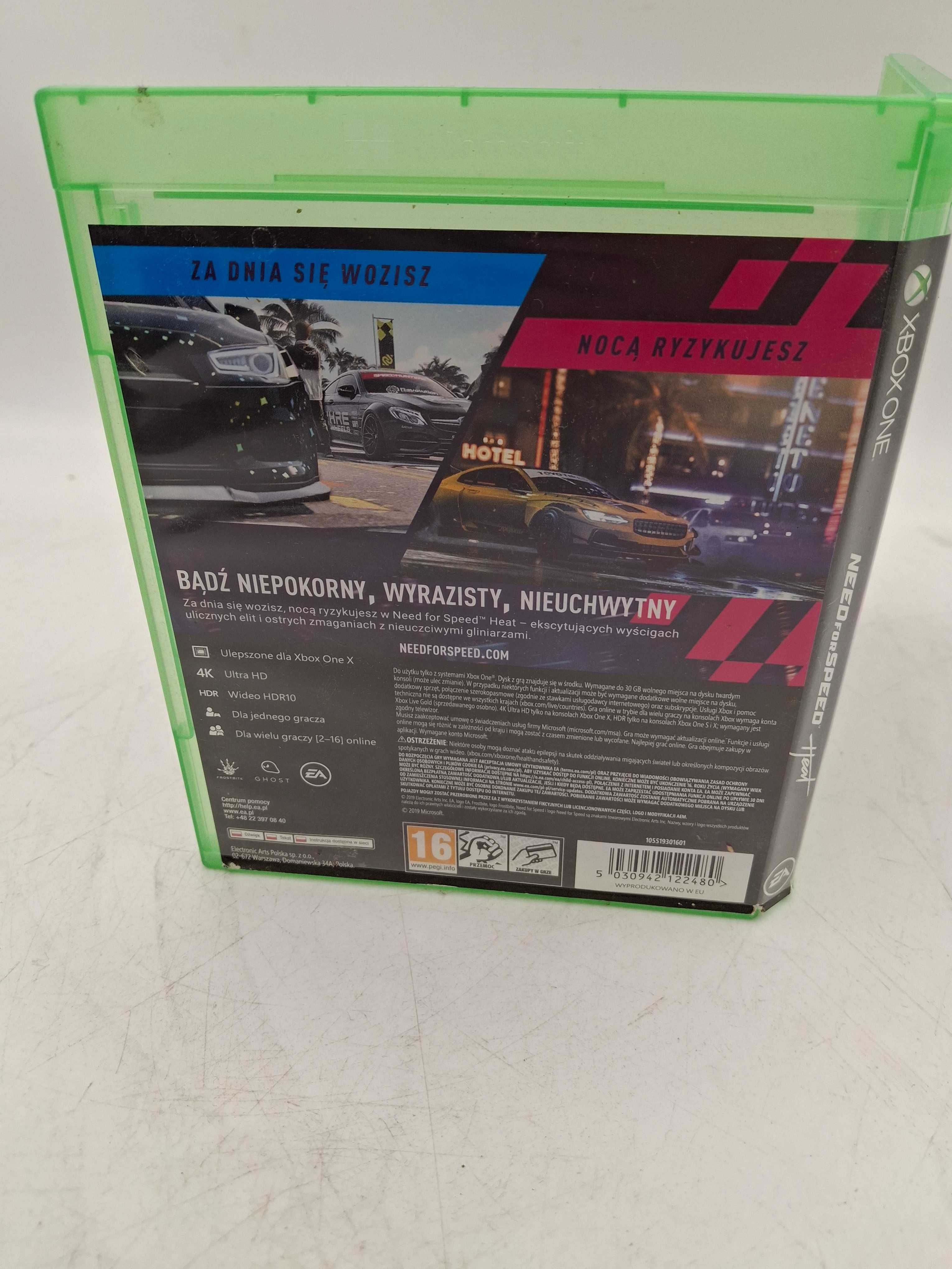 GRA NFS Need for speed HEAT XBOX ONE