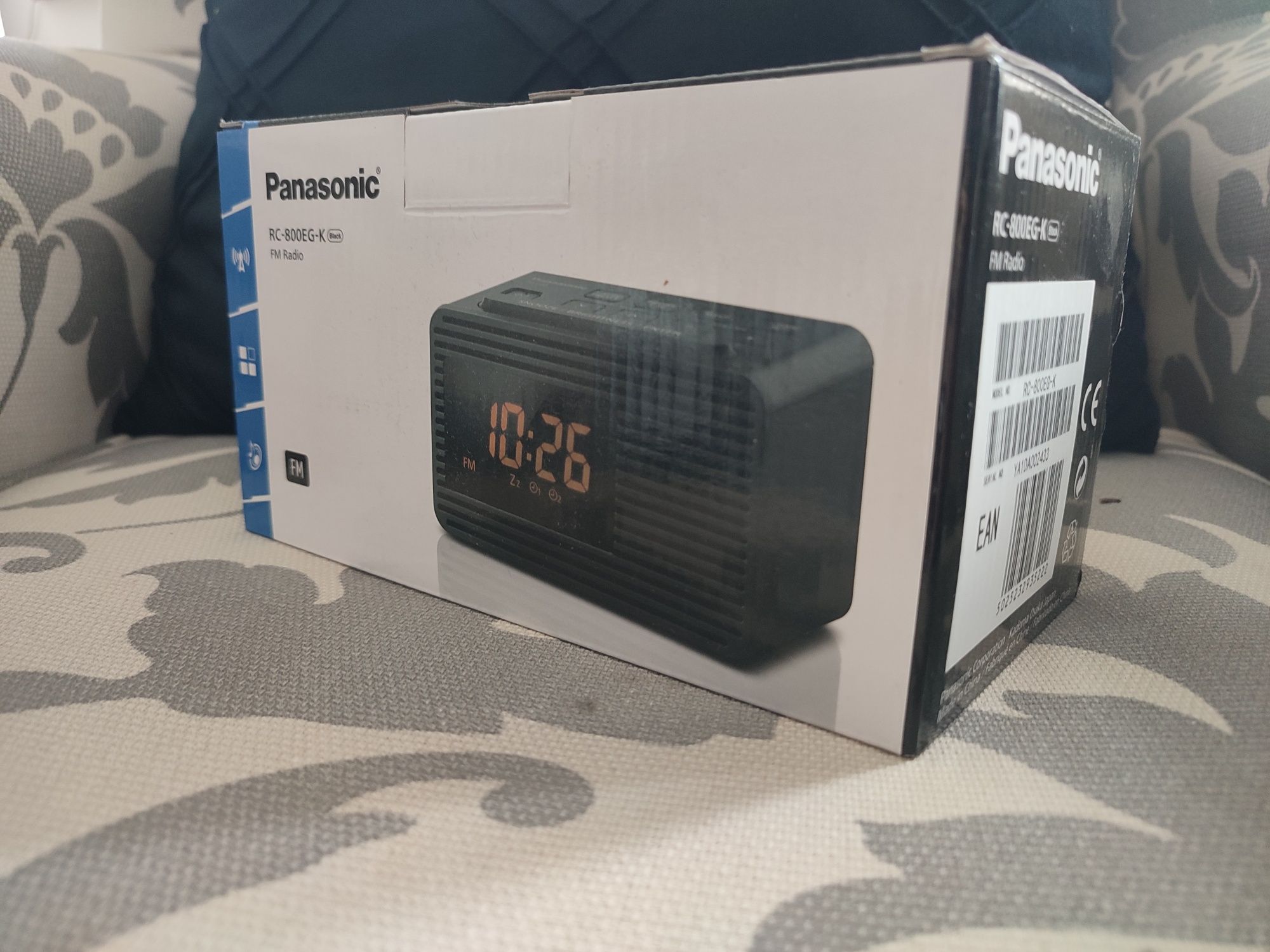 Radio sieciowe FM Panasonic RC-800EG-K nowe okazja na prezent