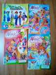 Revistas Winx Club e Witch com poster