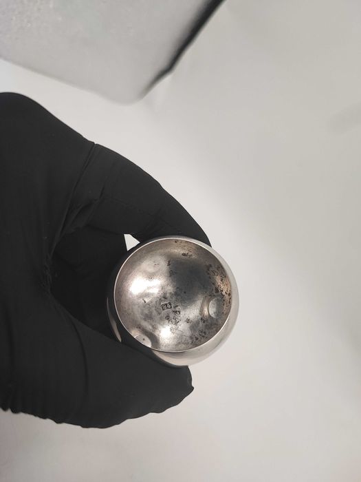 Стара сільничка 19 ст. срібло 84 проби