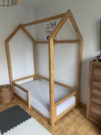 Łóżko domek 170x90 drewniane