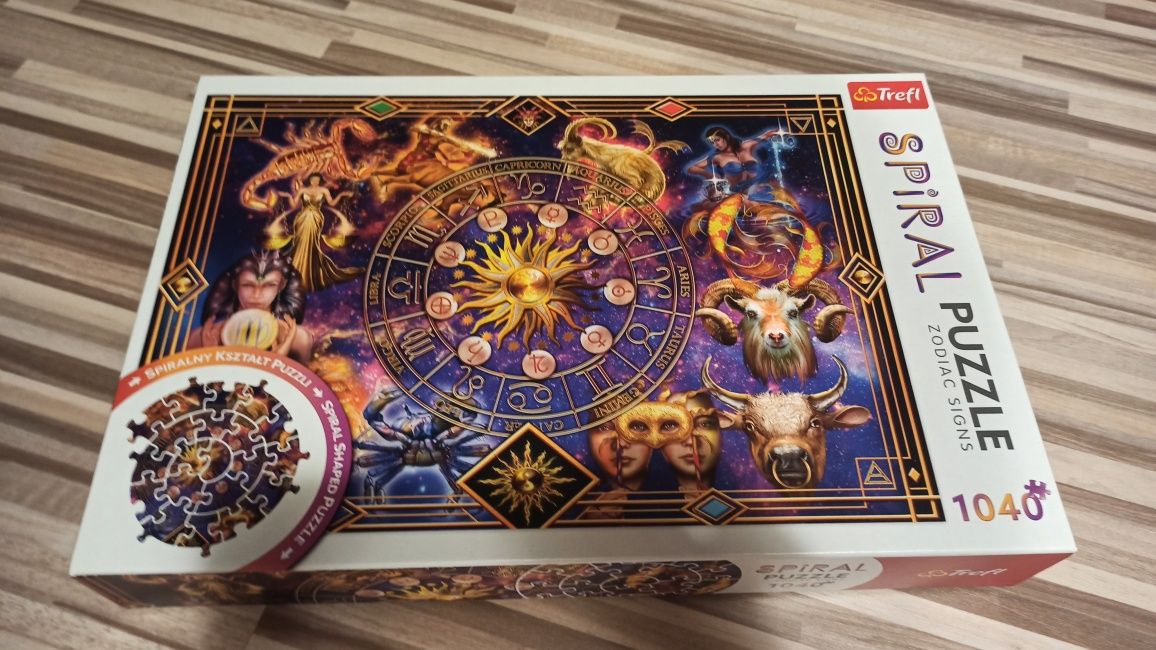 Puzzle spiral spiralne 1040
