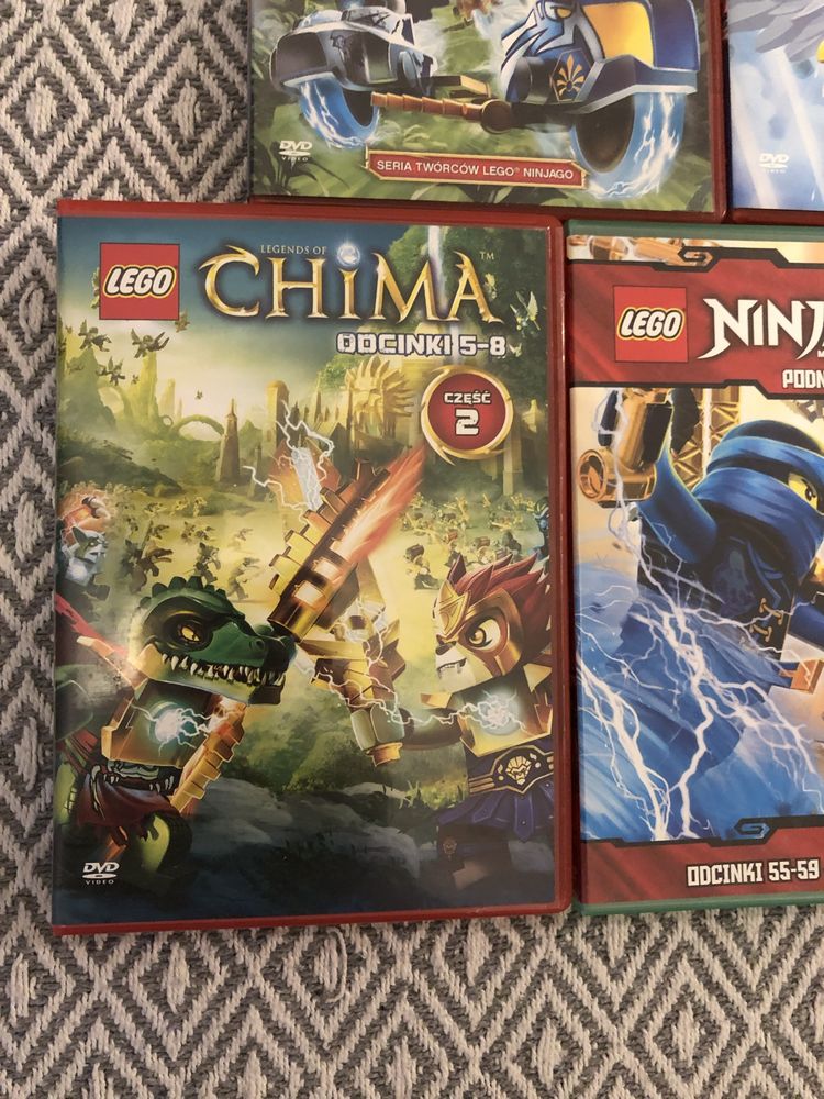 LEGO płyty DVD zestaw 5 płyt