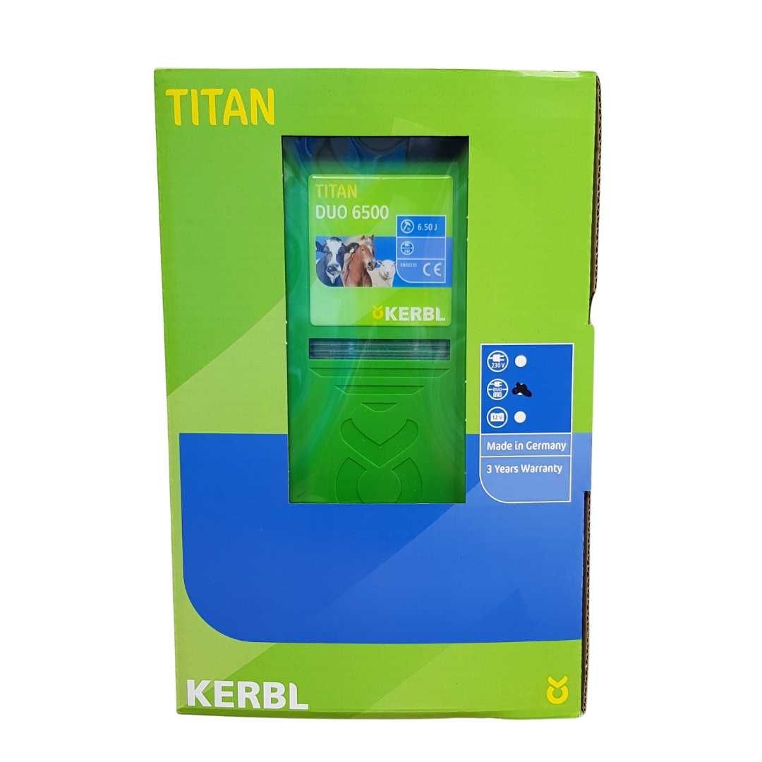 Elektryzator KERBL TITAN DUO 6500 6,5J uniwersalny