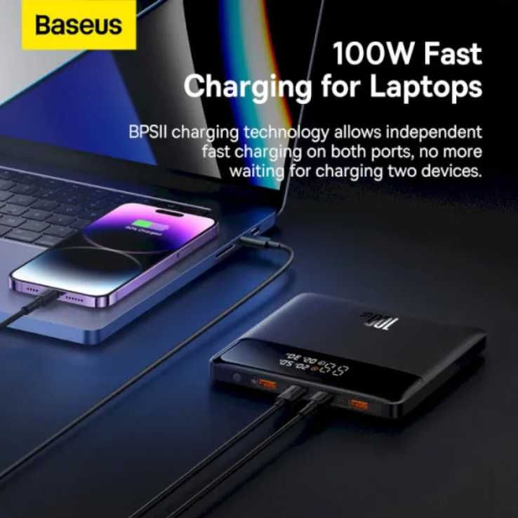 Павербанк для ноутбука Baseus Blade 20000mAh 100W
