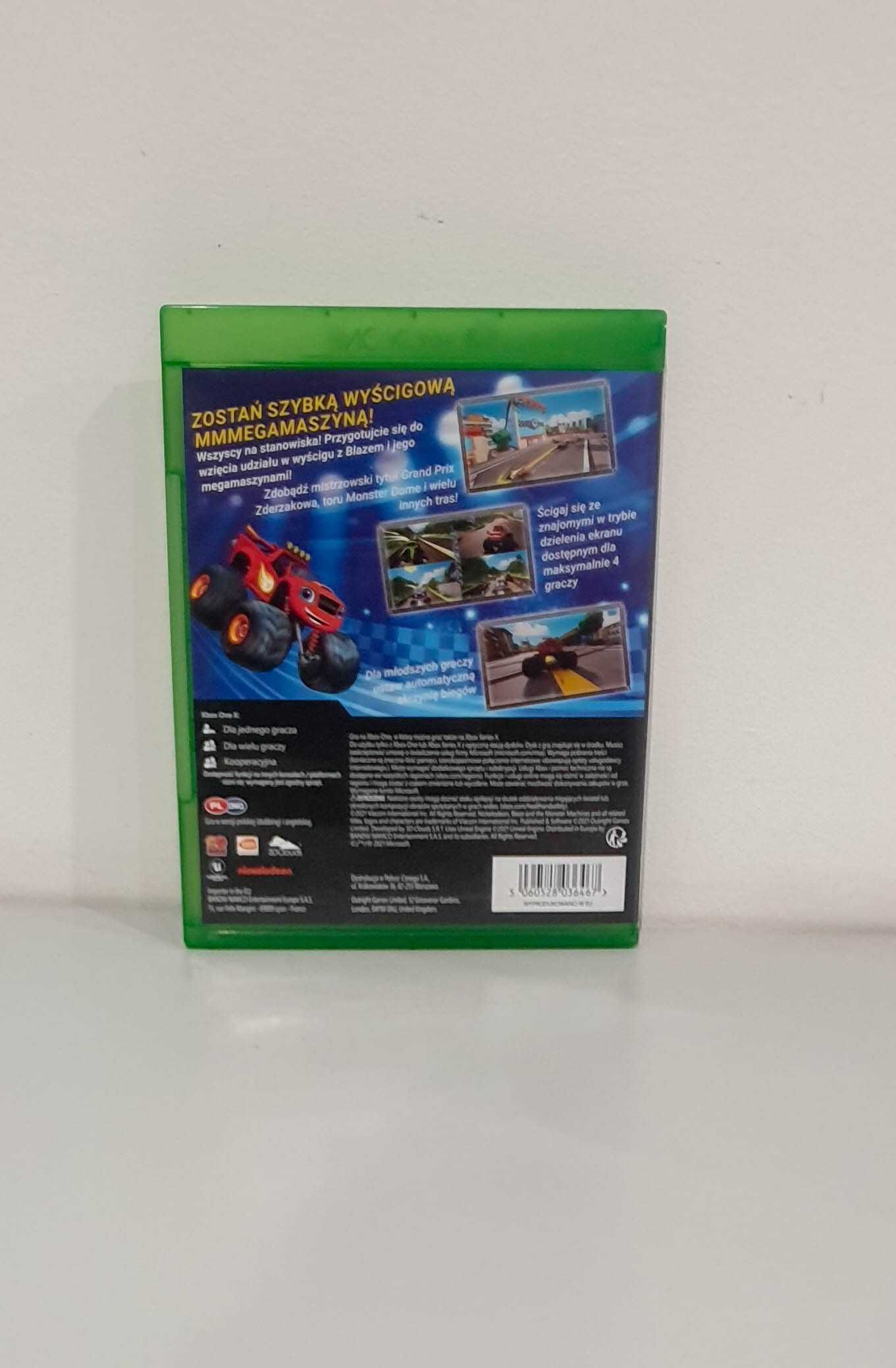 Gra Blaze i Megamaszyny Wyścigówki ze Zderzakowa XBox One wersja PL
