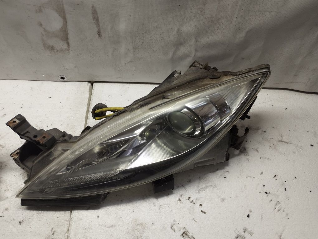 Mazda 6 II GH Lift lampa przednia przód lewa, prawa Europa  orginał
