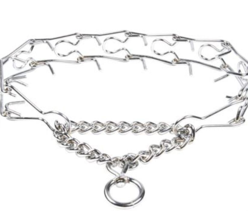 Kolczatka dla psa 4- 70cm +karabińczyk