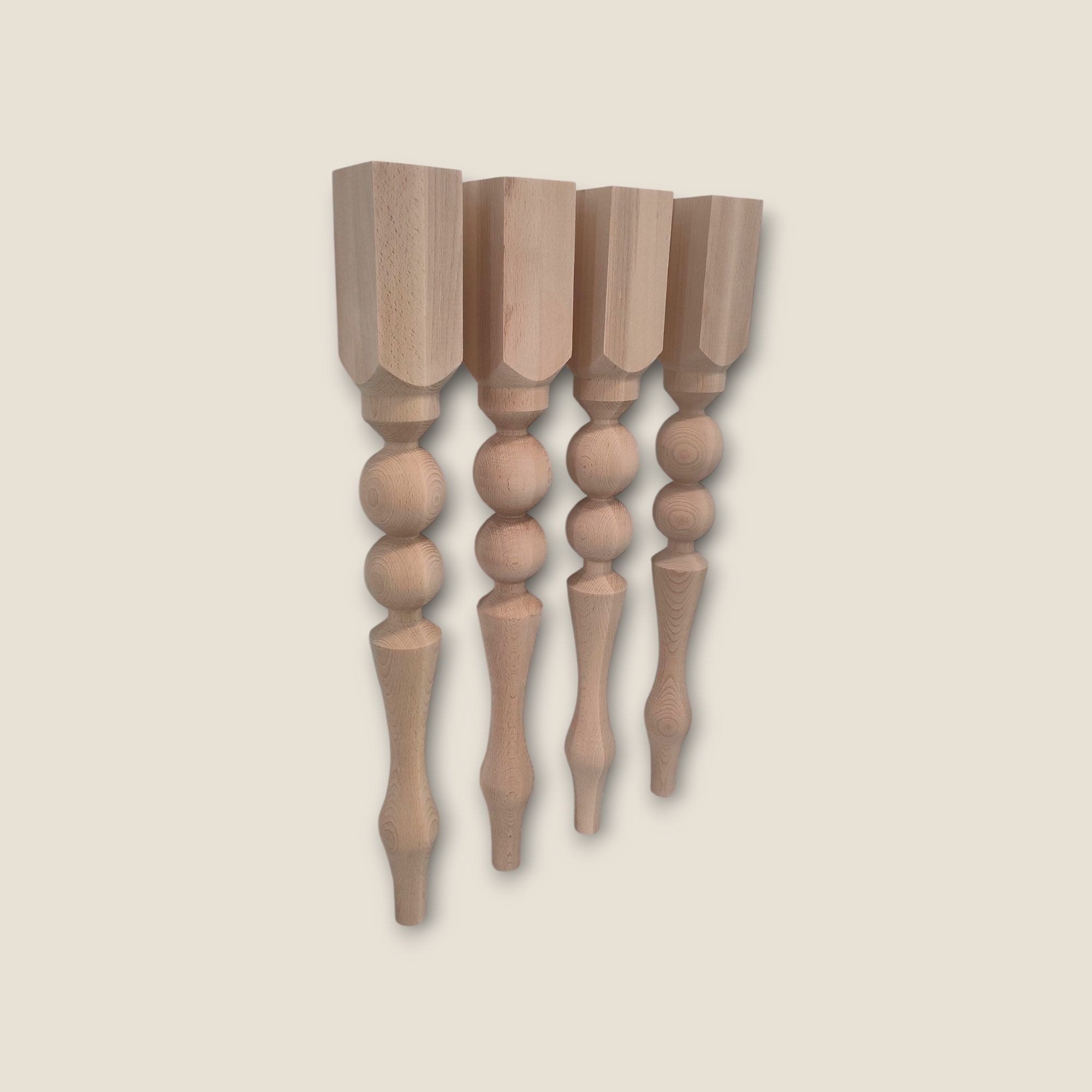 noga stołowa toczona bukowa nogi buk stół 75 cm