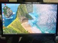 LG 23MP55, LED IPS, справний, з полосою.