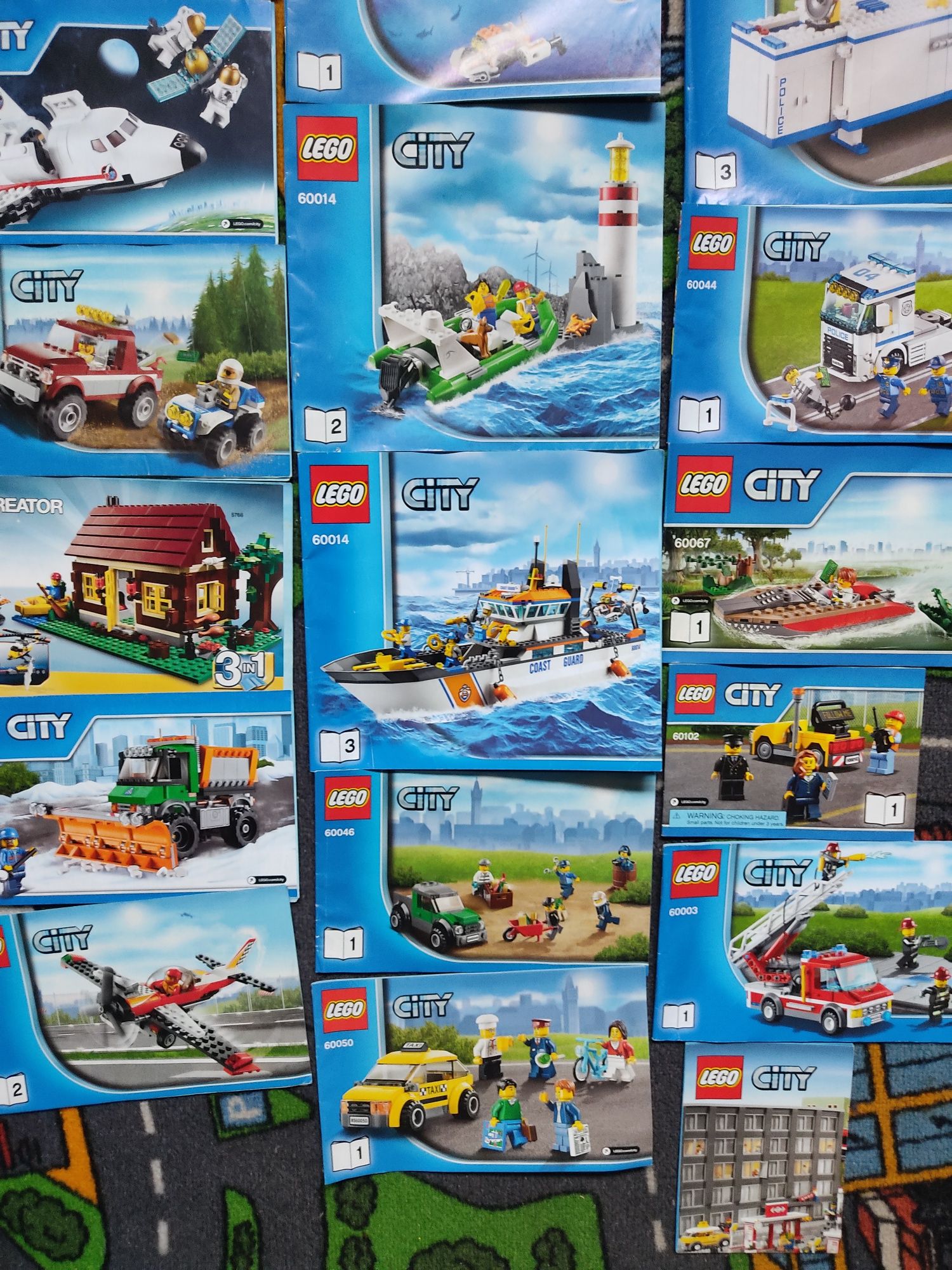 Lego City instrukcje 30 sztuk