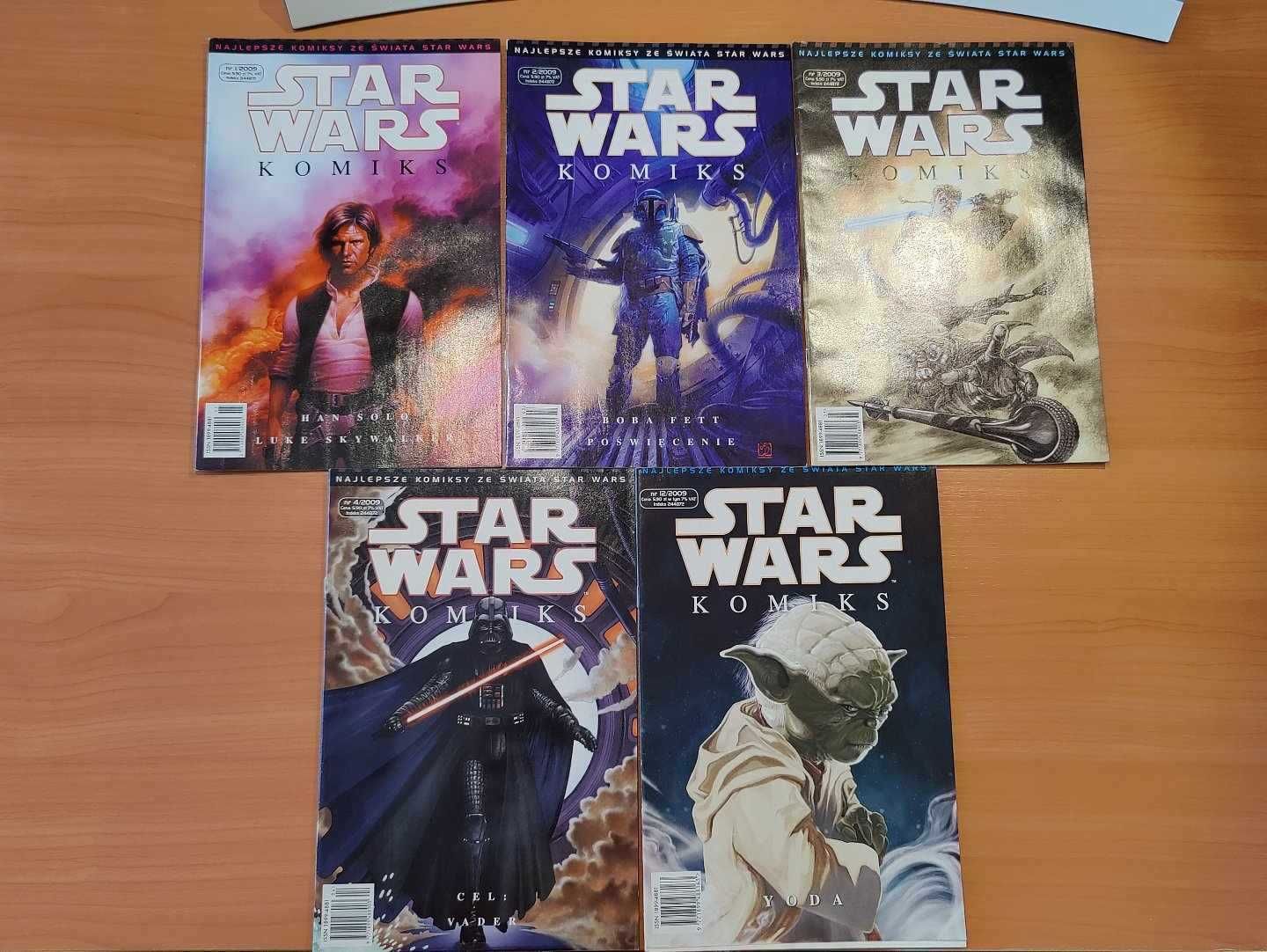 Star Wars Komiks 1, 2, 3, 4, 12 / 2009