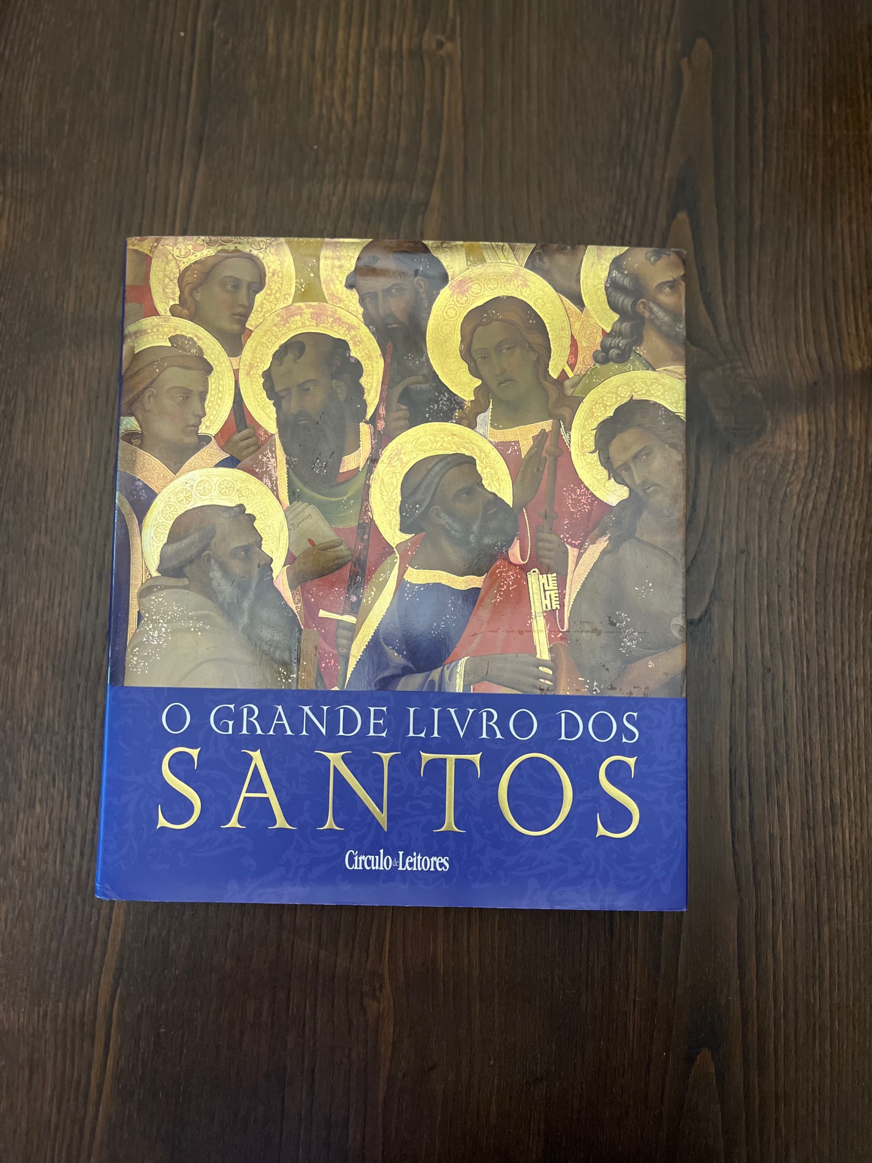Livro de história/religião - o grande livro dos Santos