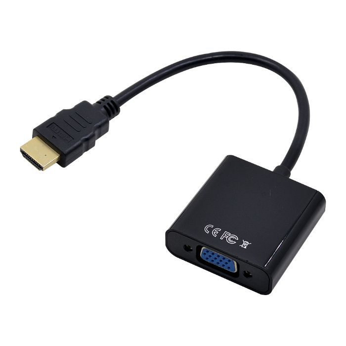 Adaptador HDMI Para VGA 1080p / 4K