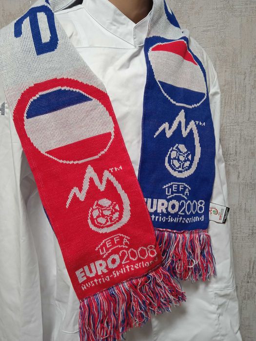 Шарф футбольных фанатов Евро 2008 Сборная Франции