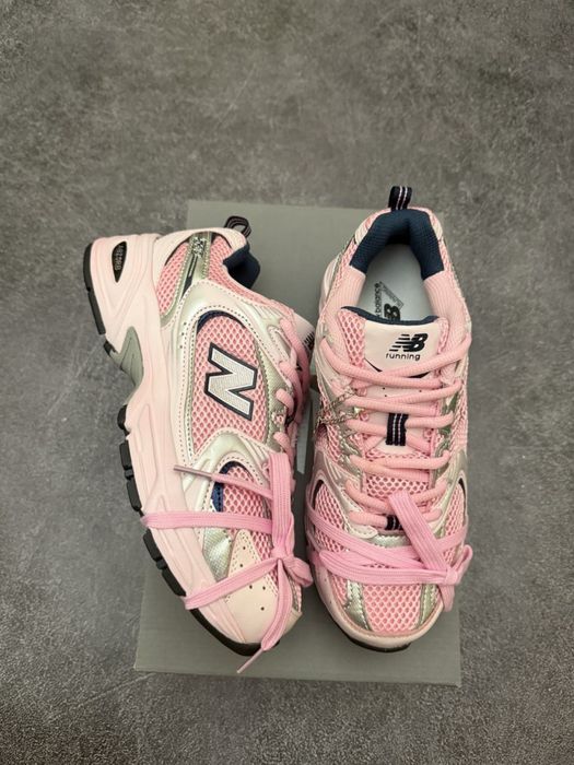 БЕЗКОШТОВНА ДОСТАВКА‼️Кросівки New Balance 530 Custom Pink(Рожеві),нб.