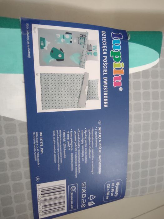 NOWA dziecięca pościel bawełniana dwustronna Lupilu