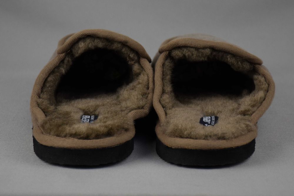 Тапочки Shepherd тапки замшеві капці чоловічі овчина взуття 46 р/30 см
