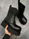 Balenciaga STOMPER boots leather strike steroid buldozer кожаные боты