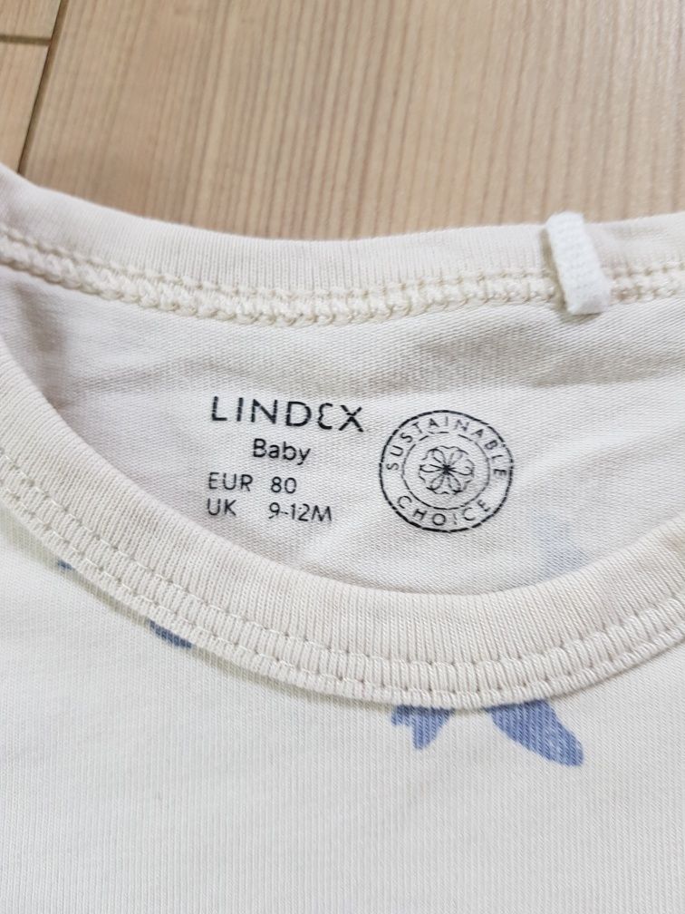 Lindex body 80 w zwierzątka ptaki jaskółki tinycottons smafolk newbie