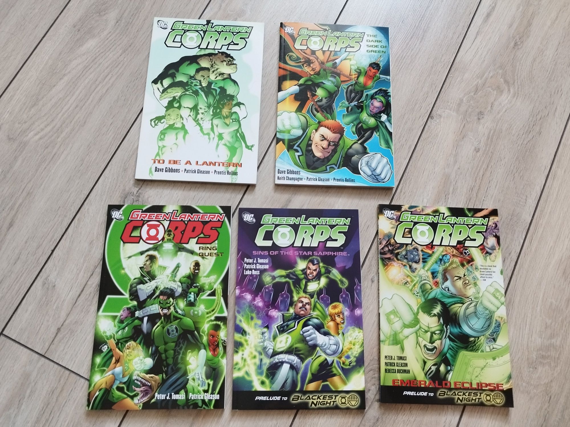 Green Lantern Corps (Korpus Zielonych Latarni) - Tomasi DC unikaty