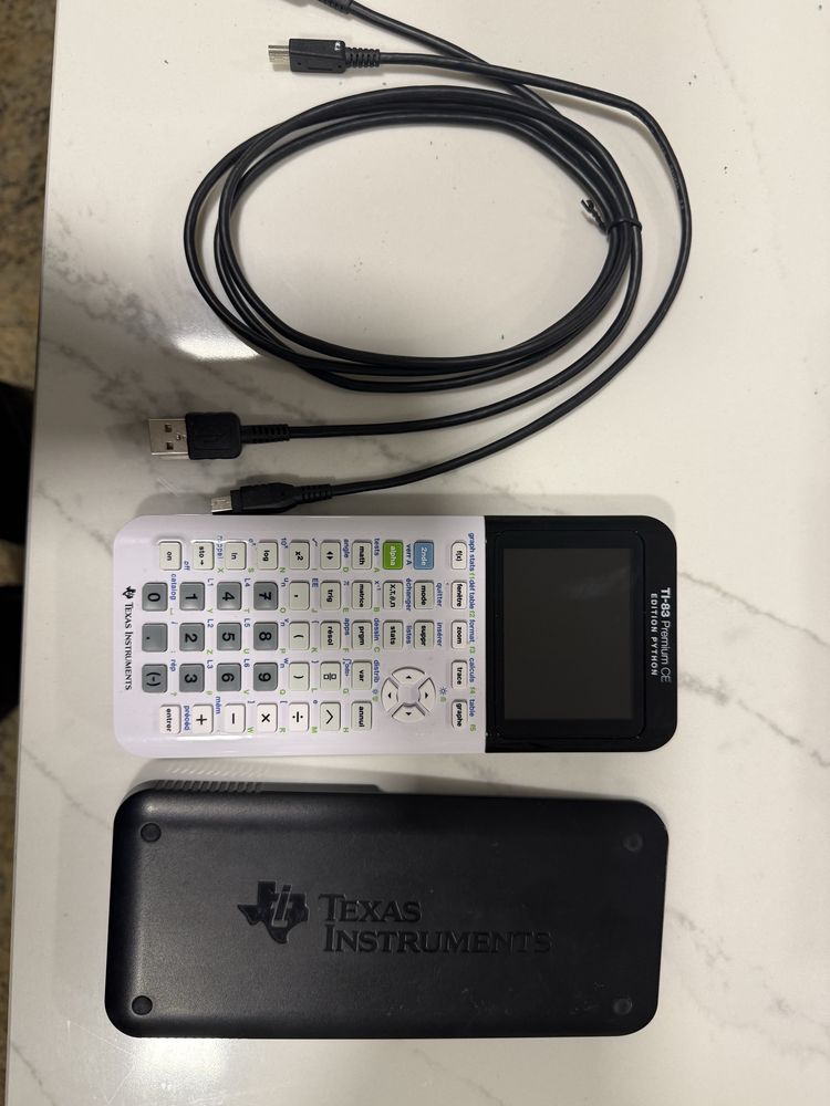 Calculadora texas instruments TI-83 Premium CE Python