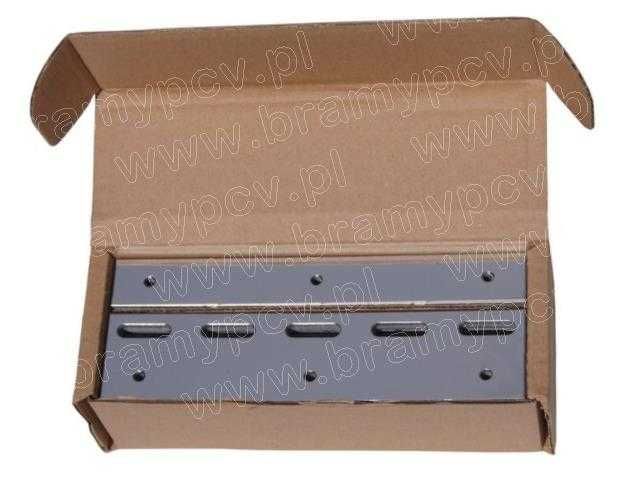 Kurtyna z folii PCV Uchwyt Płytka Mocująca 200mm INOX